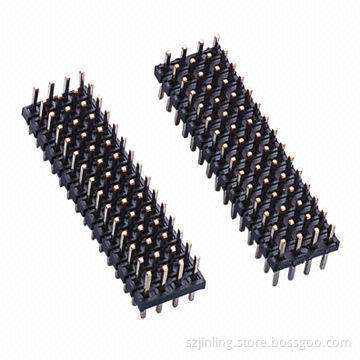Quad Rows, 2.54mm Pitch Pin Header Straight (Right) Angle